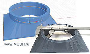 3D печать крышка из 3D модели Blender режимы для 3D принтера Ender 6